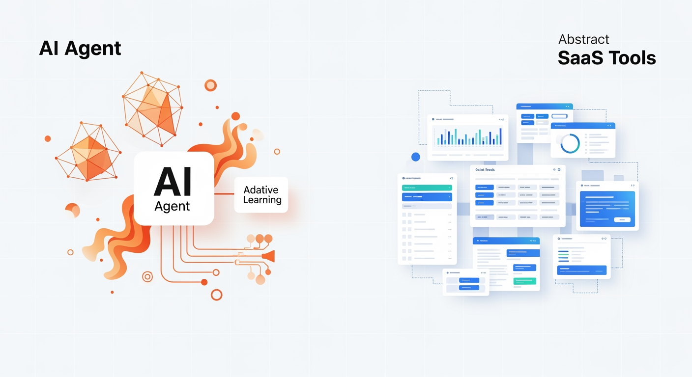 Ai Agent vs Saas Tools comparison