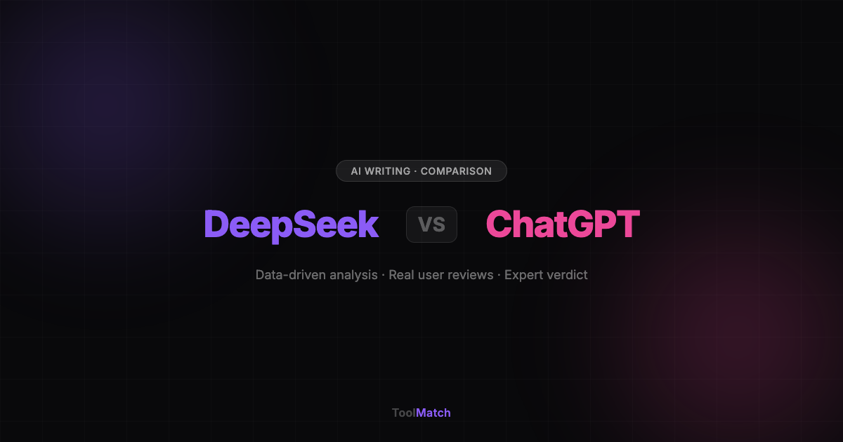 DeepSeek vs ChatGPT comparison