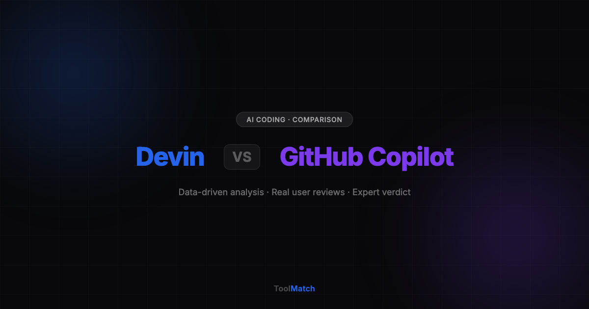 Devin vs GitHub Copilot comparison