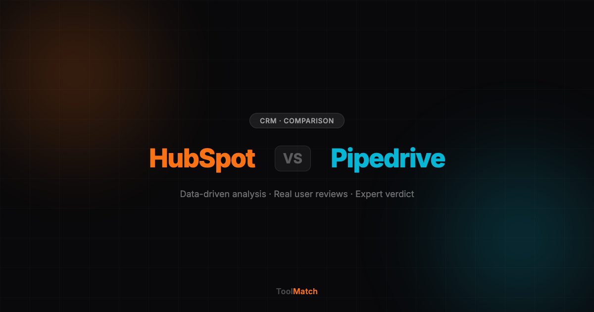 HubSpot vs Pipedrive comparison