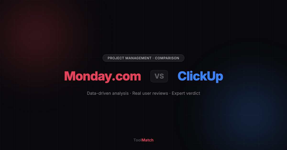 Monday.com vs ClickUp comparison