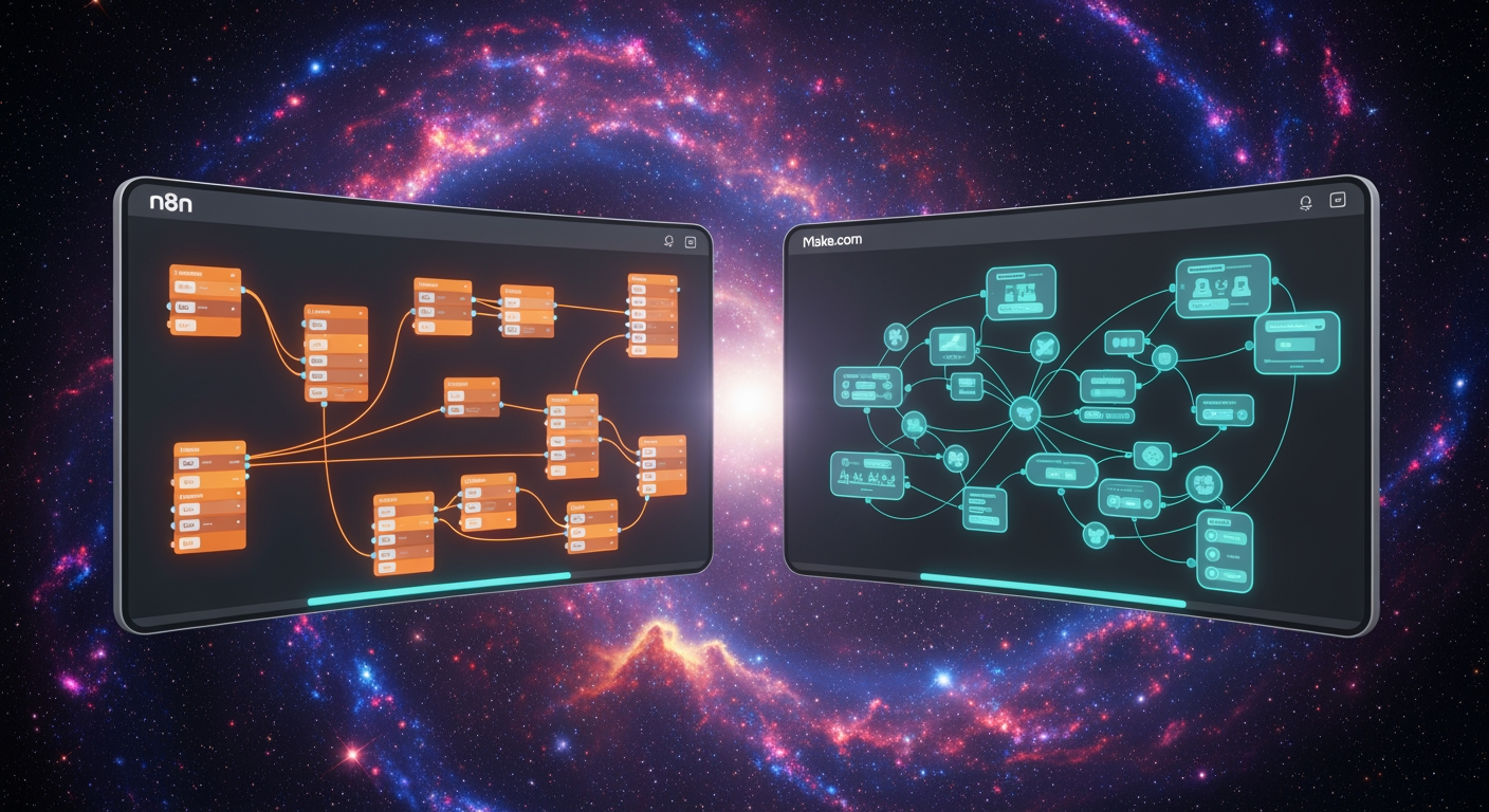n8n vs Make.com comparison