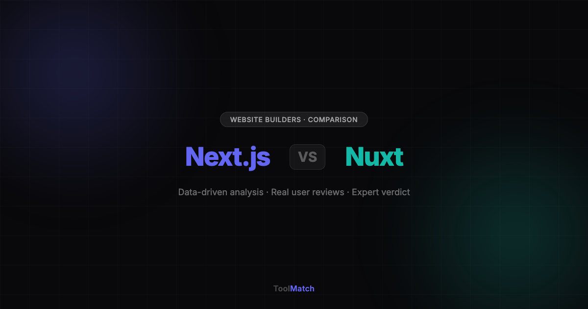 Next.js vs Nuxt comparison