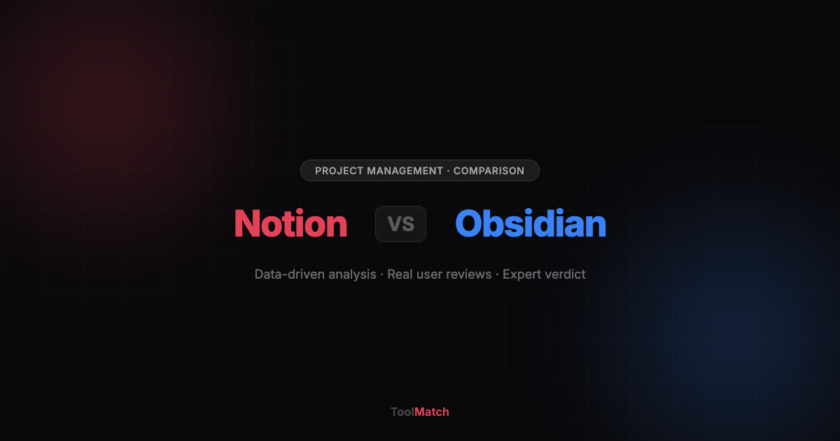 Notion vs Obsidian comparison