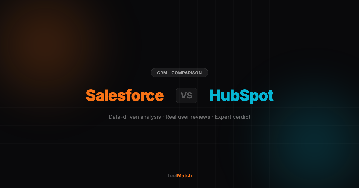Salesforce vs HubSpot comparison