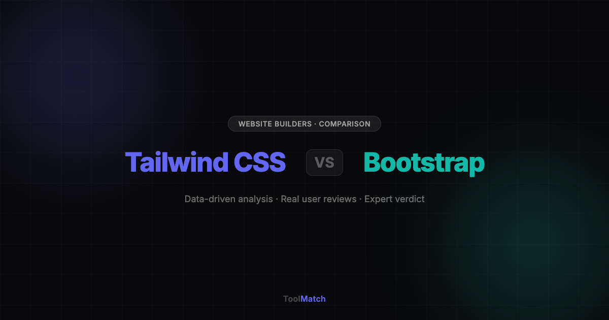 Tailwind CSS vs Bootstrap comparison