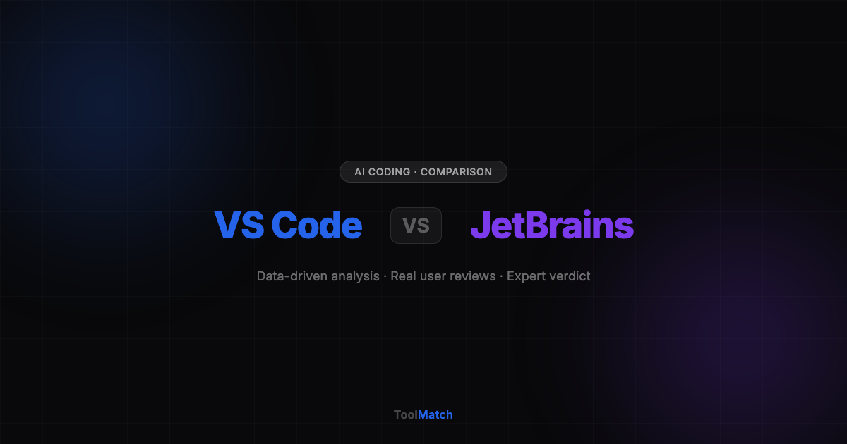 VS Code vs JetBrains comparison