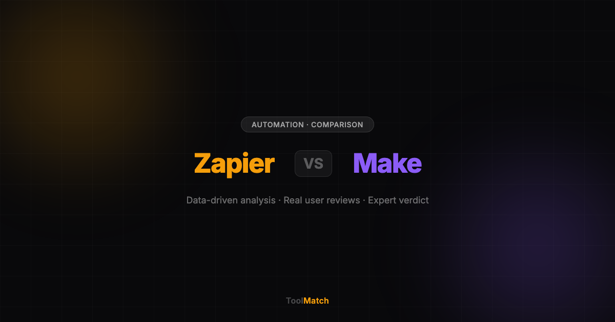 Zapier vs Make comparison